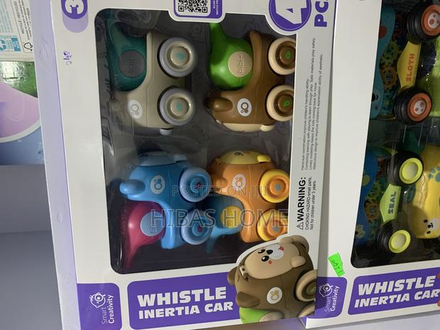 Whistle Inertia Car 4pcs Push Go Toy Car · Photo 8