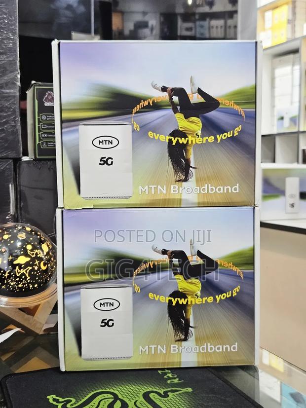 MTN 5g Zte Mc888d Universal Wifi 6 Router With Mini Ups · Photo 2