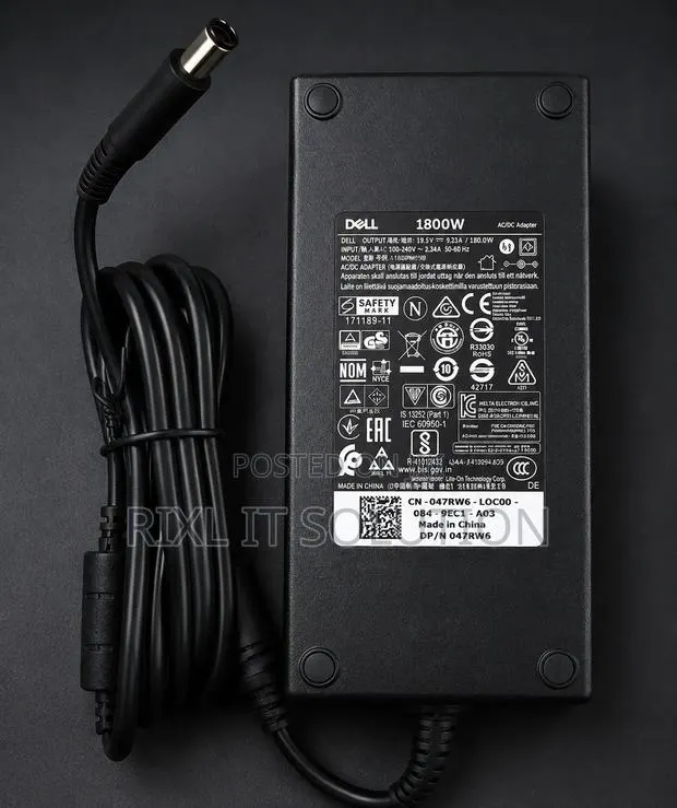Genuine Dell 180W Charger for Alienware Precision Laptop Power Adapter · Photo 1