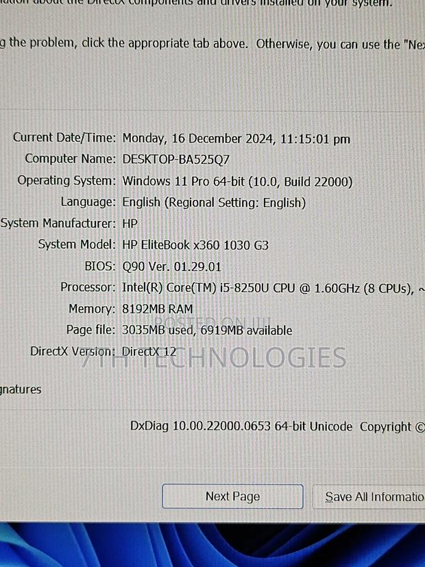 Laptop HP EliteBook X360 1030 G3 8GB Intel Core I5 SSD 512GB · Photo 5