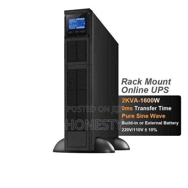 Cwups 2kva 1600W Rack-Mounted Online Ups Backup Power Supply · Photo 1