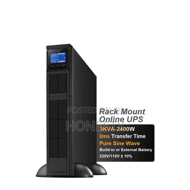Cwups 3kva 2400W Rack-Mounted Online Ups Backup Power Supply · Photo 1