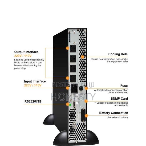 Cwups 6kva Rack-Mounted Ups Backup Power Supply for Computer · Photo 4