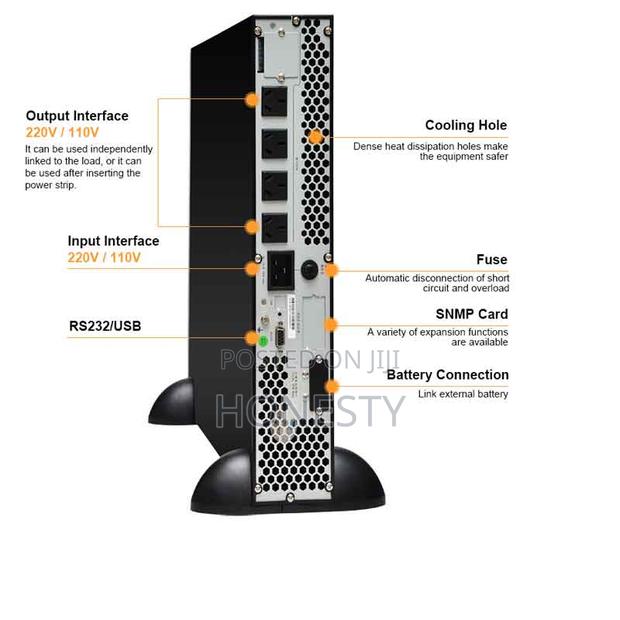 Cwups 10kva Rack-Mounted Ups Backup Power Supply for Server · Photo 4