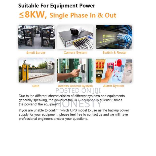Cwups 10kva Rack-Mounted Ups Backup Power Supply for Server · Photo 5
