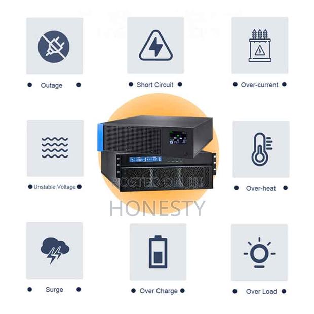 Cwups 10kva Rack-Mounted Ups Backup Power Supply for Medica · Photo 4