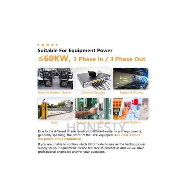Cwups 60kva Ups Backup Power Supply for Laboratory Equipment · Photo 4