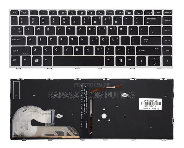 Backlit Keyboard for HP Elitebook 840 G5 Laptop · Photo 1