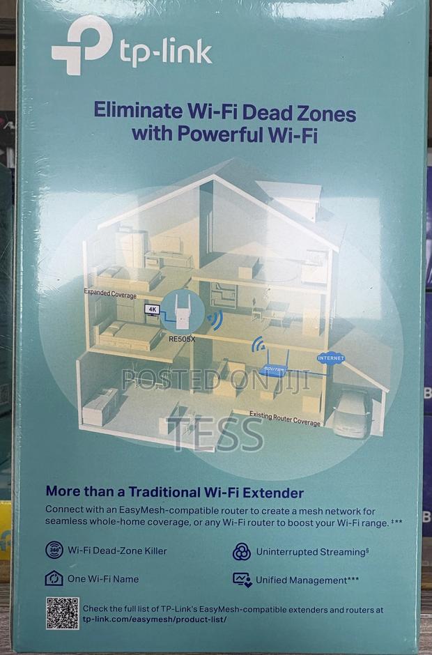 Tp-Link Re505x Wifi 6 Range Extender Dual Band · Photo 2