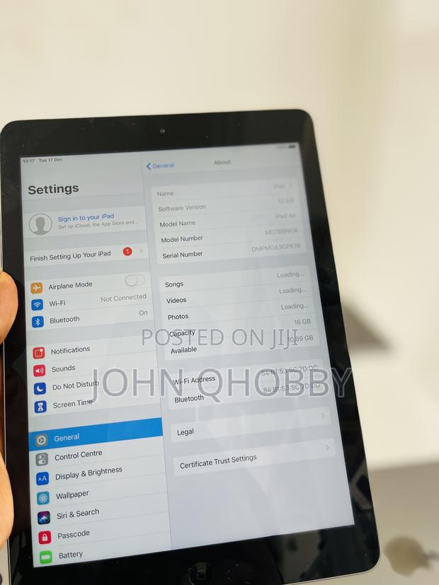 Apple iPad Air 16 GB Gray · Photo 5