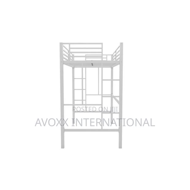 DHP Twin Metal Loft Bed, Off White/ 5410496WE · Photo 8