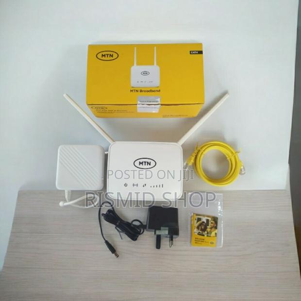 MTN Universal Broadband 4G Router + Backup Battery
