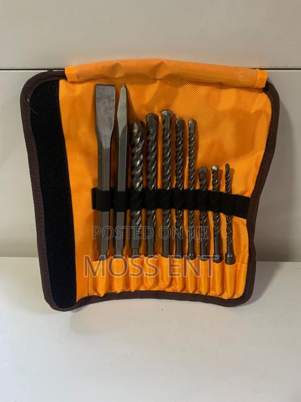 10pcs Drill Bits and Chisel Set - Akd2101 · Photo 2