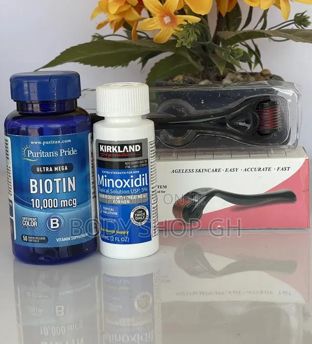 Kirkland + Biotin + Roller for Beard, Hairline and Bald Spot · Photo 1