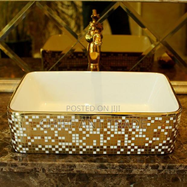 Golden Pedicure Basin /Countertop Basin Yt-01 · Photo 2