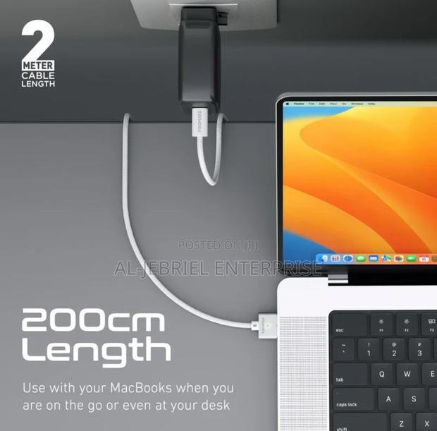 High Tensile Strength Promate 140W Usb-C to Magsafe Charger · Photo 2