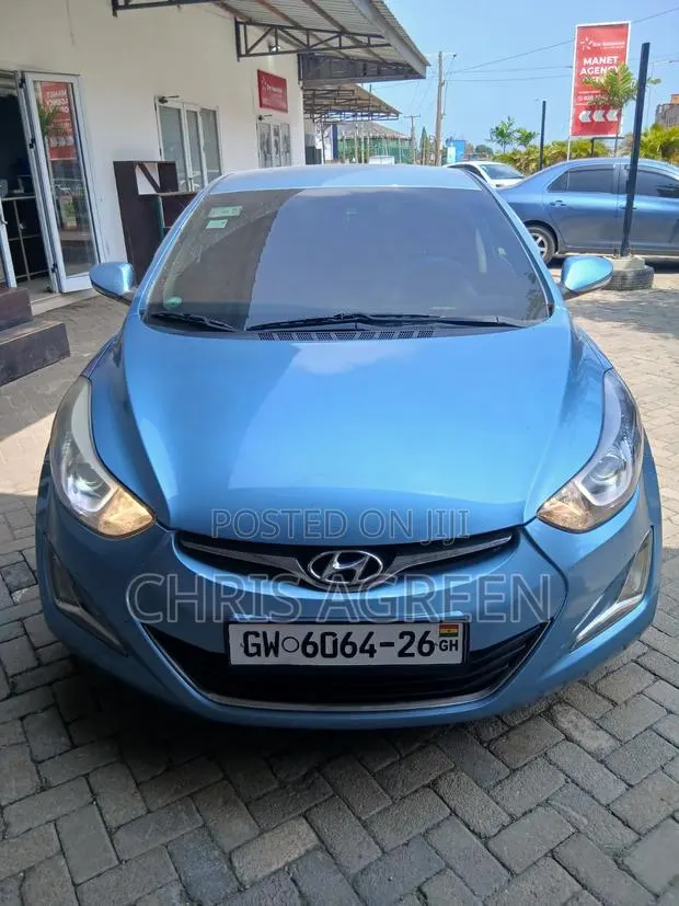 Hyundai Avante 2016 Blue · Photo 1