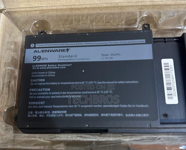 Alienware 15 R4 Battery 9njm1 01D82 Mg2yh 0546ff 0hf250 · Photo 2