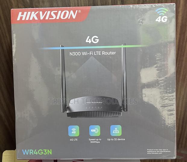 Hikvision Ds-3wr4g3n 4g Lte Wi-Fi Router 300mbps Sim Support · Photo 2