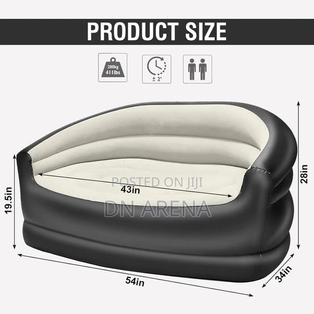 Camping Inflatable Couch Chair Sofa · Photo 3