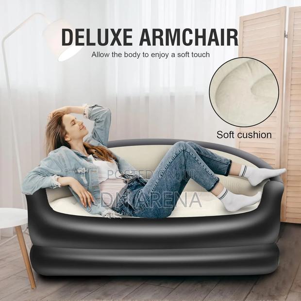 Camping Inflatable Couch Chair Sofa · Photo 4