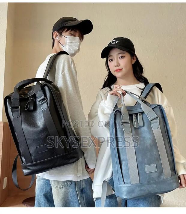 Anti Theft Leather School / Personal Backpack · Photo 3