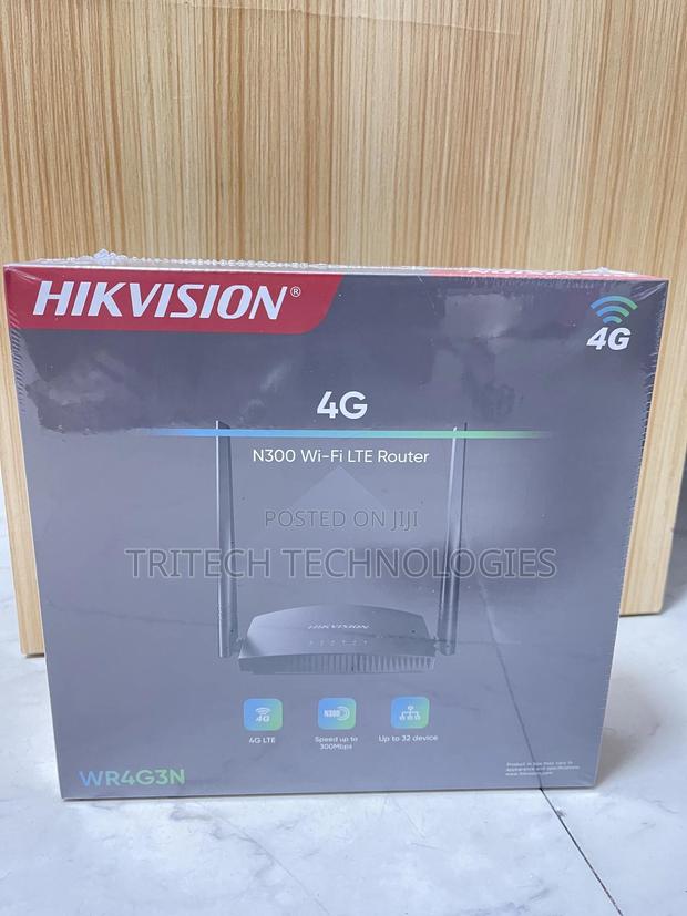 Hikvision Ds-3wr4g3n 4g Lte Wi-Fi Router 300mbps Sim Support · Photo 3