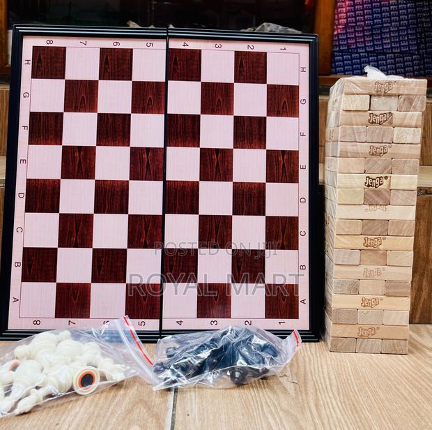 Chess and Jenga Game for 200 · Photo 1