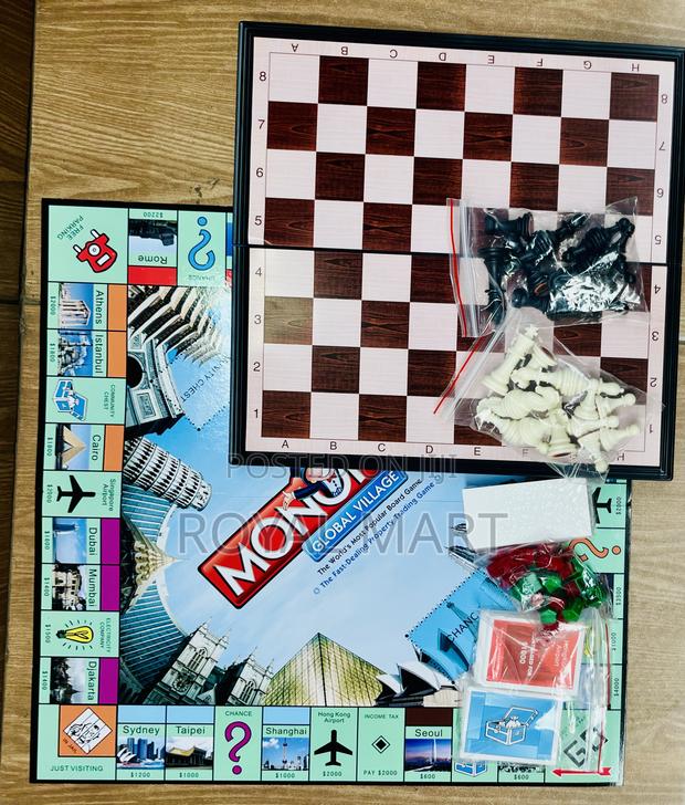 Monopoly and Chess Game · Photo 2