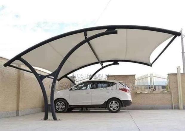 Premium Shade Sail Design Carport · Photo 1