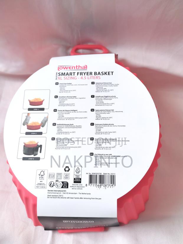 Silicone Smart Fryer Basket. Air Fryer Basket · Photo 4