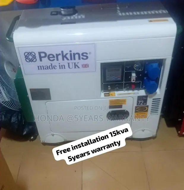 Perkins 15kva Industrial Silent Diesel Generator · Photo 1