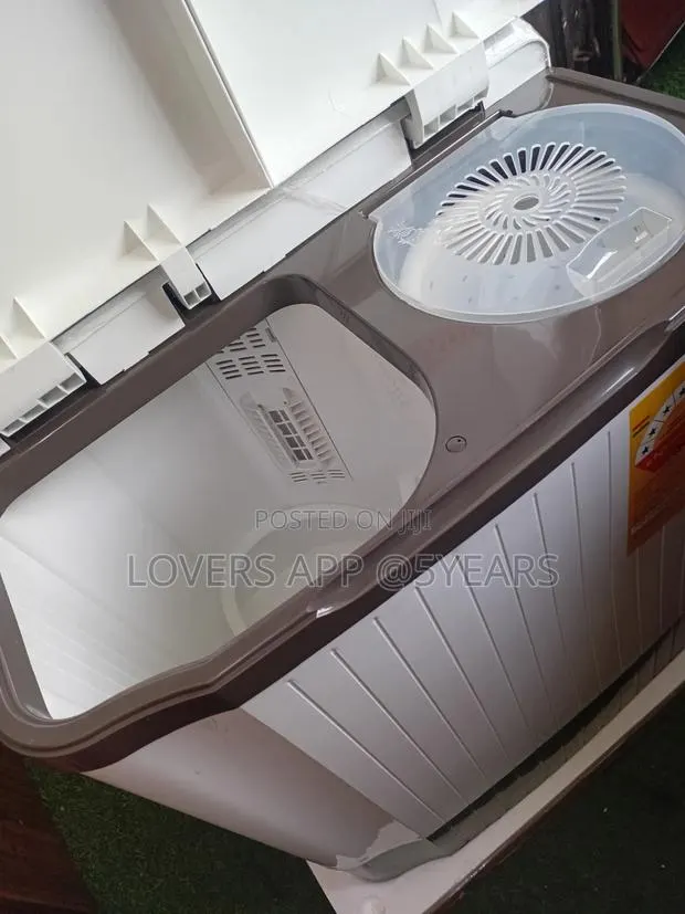 Nasco Twin Tub Washing Machine – Modern Design and Easy Operation · Photo 1