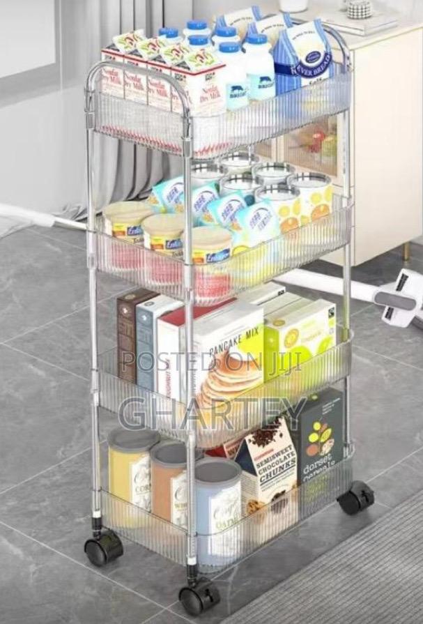 4 Tier 3 Tier Multifunctional Rolling Cart · Photo 2