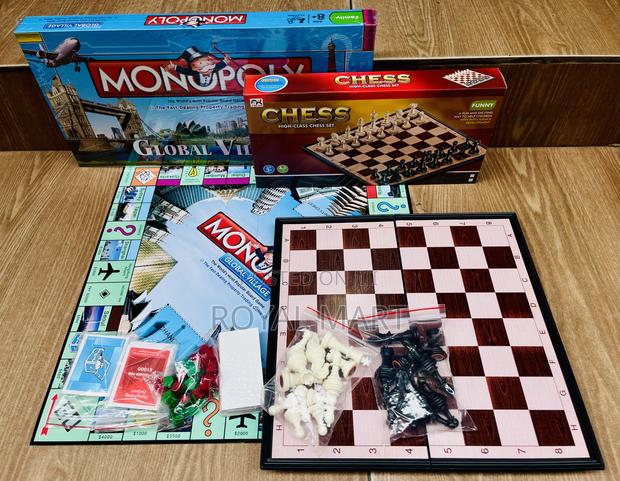 Chess and Monopoly Board Game · Photo 1