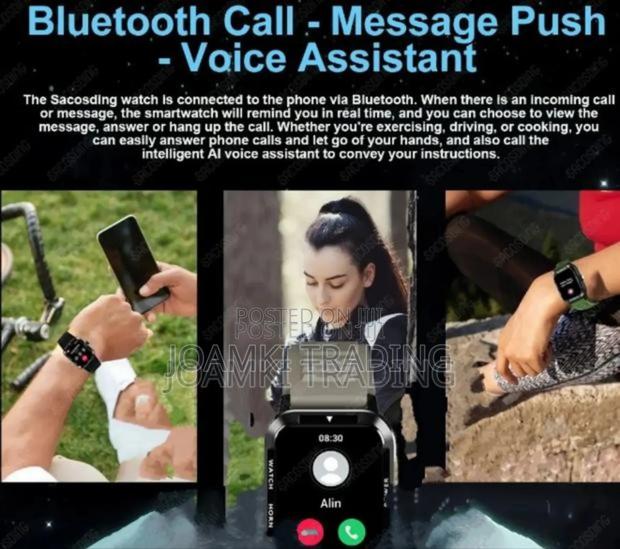 Rugged Smart Watch, Health Monitor, BT Call, IP68, Andr/Ios · Photo 5