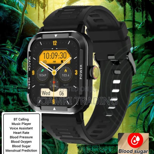 Rugged Smart Watch, Health Monitor, BT Call, IP68, Andr/Ios · Photo 1