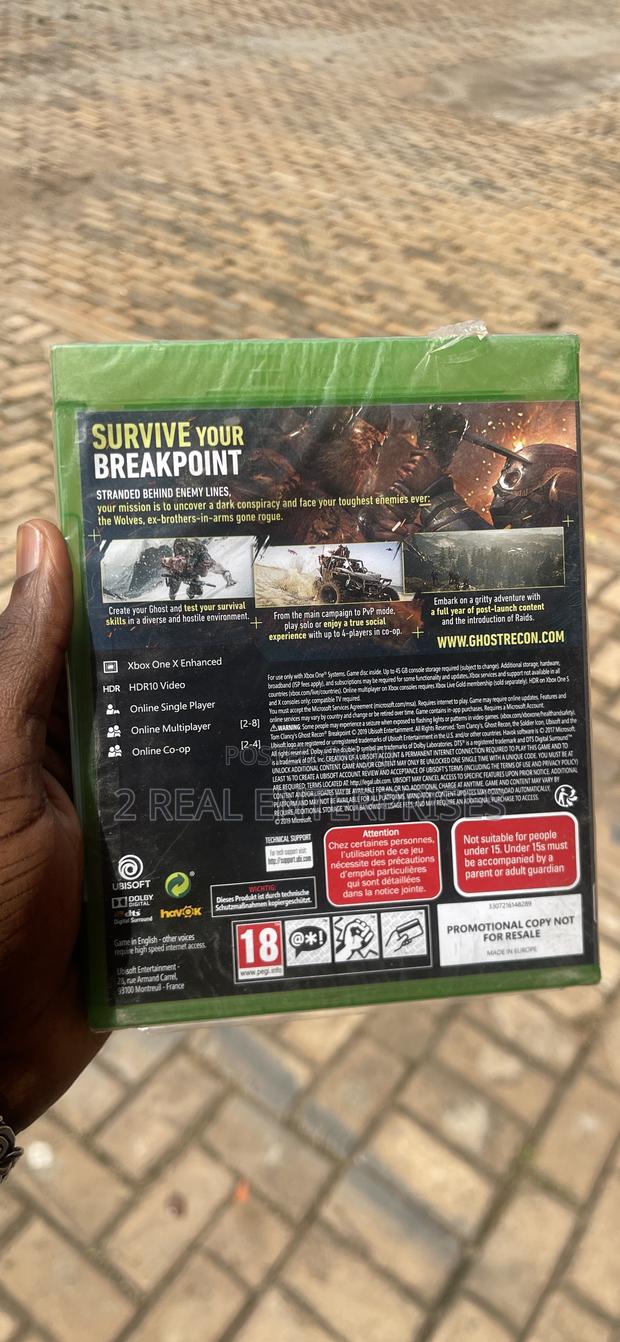 Xbox One Tom Clancy Ghost Recon Breakingpoint CD · Photo 2