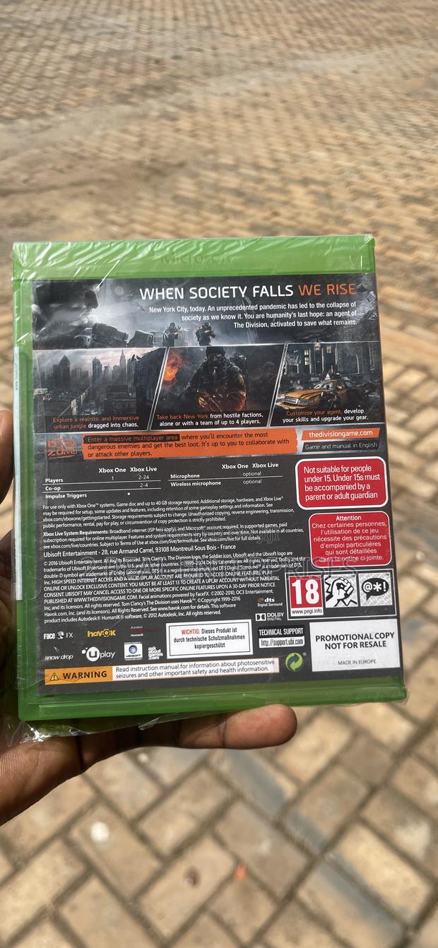 Xbox One Tom Clancy the Division Game CD · Photo 2