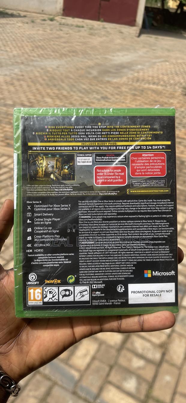 Xbox One,Xbox Series X Rainbow Six Extraction Game CD · Photo 2