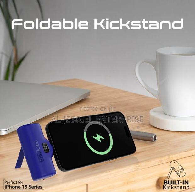 Promate Ultra-Compact 5000mah Fast Charging USB-C Powerbank · Photo 2