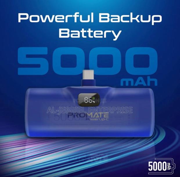 Promate Ultra-Compact 5000mah Fast Charging USB-C Powerbank · Photo 3