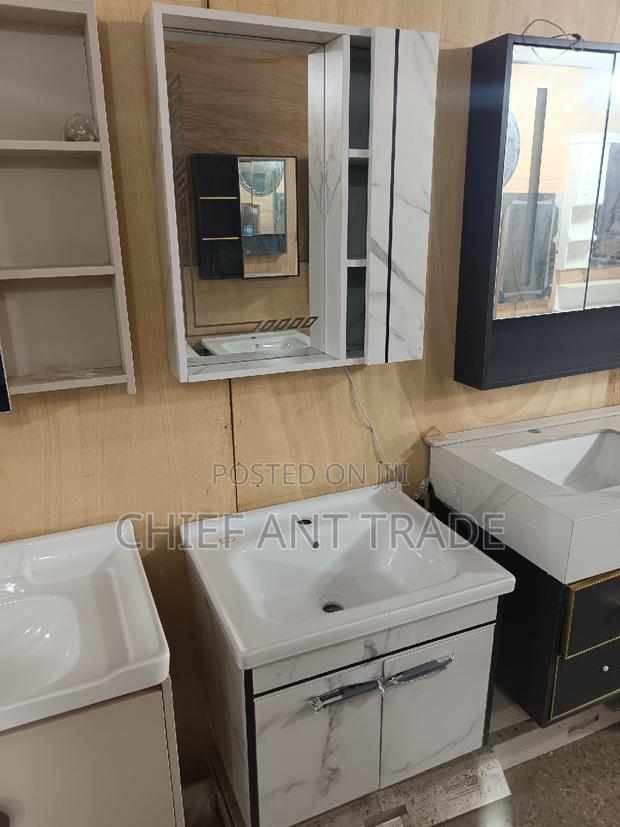 LED Cabinet Basin + Touchscreen Mirrior · Photo 1