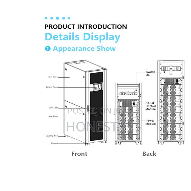 Cwups 120kva Modular Ups Power Supply External Battery · Photo 4