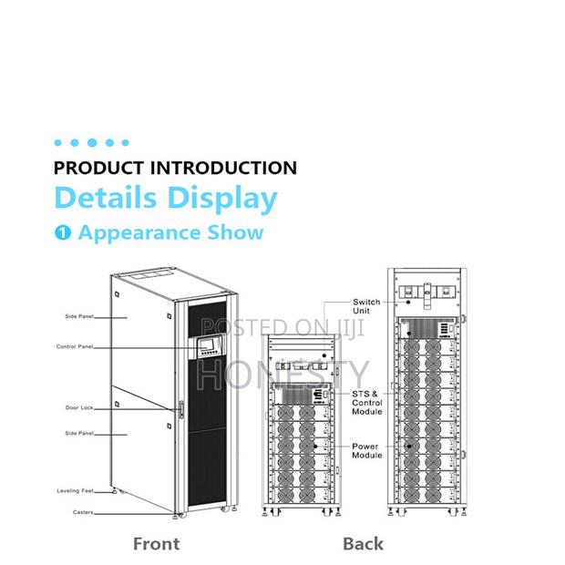 Cwups 200kva Modular 200kw Ups Power Supply for Medical · Photo 3