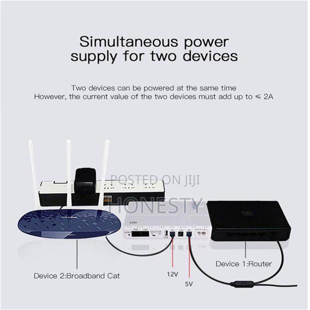 Cwups 18w Mini Dc Ups Power Supply for Wifi Router and CCTV · Photo 3