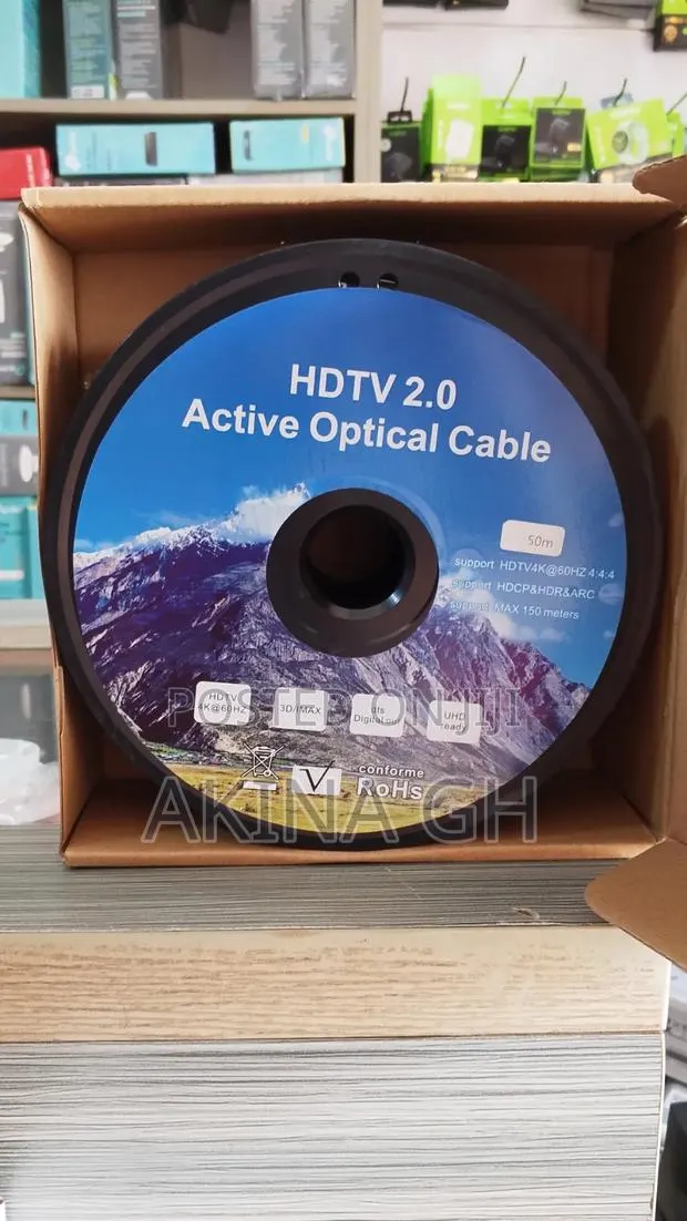 AOC Fiber Optics HDMI 50m Supports UHD · Photo 1
