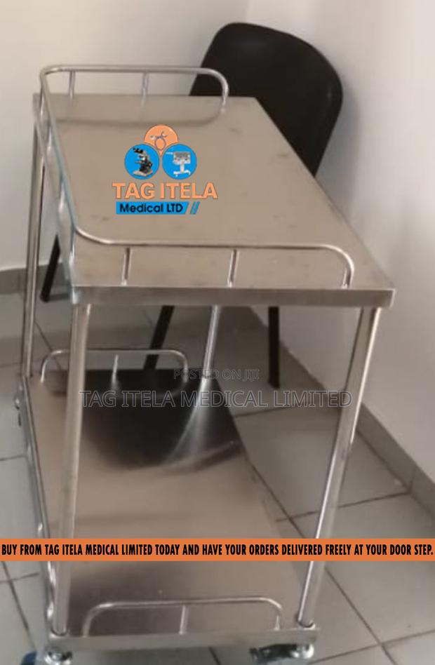 Medicine Trolley (2 Steps Stainless) · Photo 2