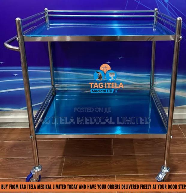 Medicine Trolley (2 Steps Stainless) · Photo 3