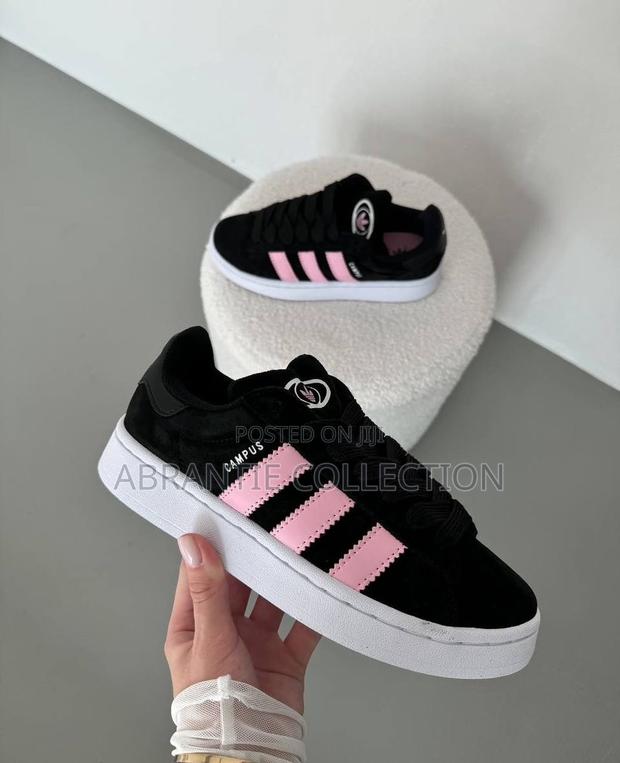 Adidas Campus Black/Pink · Photo 1